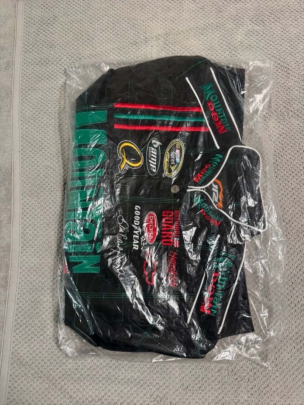Adidas Dale Earnhardt Jr. Mountain Dew NASCAR Racing Jacket Youth XL (11-12)